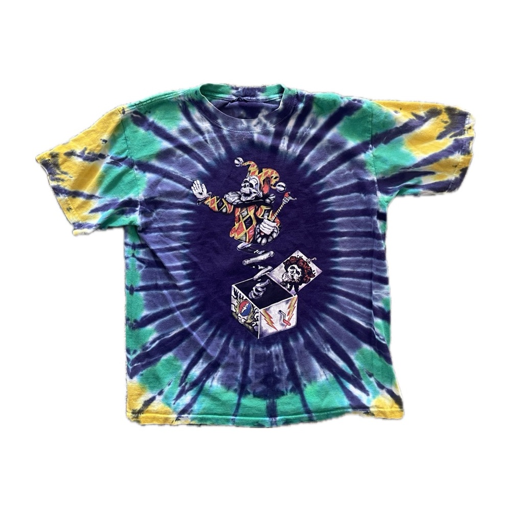 Grateful Dead authentic Tie-Dye vintage Band tee shirt - Picture 2 of 2